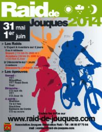 Raid de Jouques : Course d'orientation, Biathlon, Slackline, Tir à l’arc, VTT. Du 31 mai au 1er juin 2014 à Jouques. Bouches-du-Rhone. 
